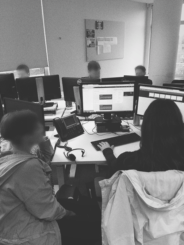 Designers shadowing CS Specialists